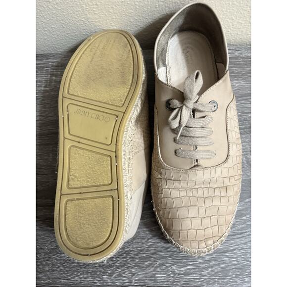 Jimmy Choo Leather Suede Mens Vintage Driving Moccasin Boat Shoes Size 45 main image 6